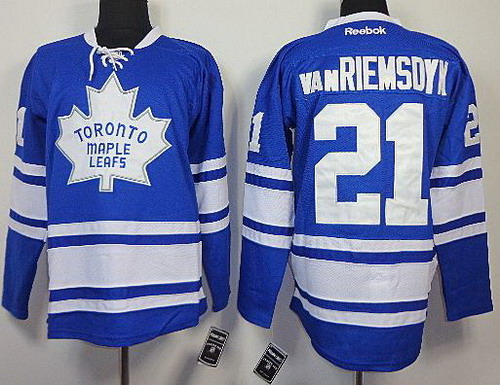 Toronto Maple Leafs 21 van Riemsdyk Blue NHL Jersey