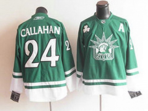 NHL Jerseys New York Rangers #24 callahan green