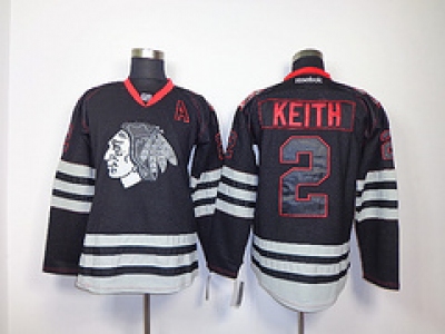 NHL Jerseys Chicago Blackhawks #2 Keith black[2013 new patch A]