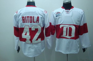 Detroit Red Wings 42 Ritola WHITE Winter Classic Jerseys