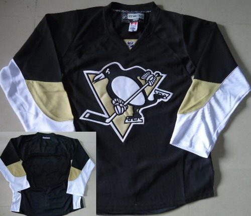 Pittsburgh Penguins Black Blank NHL Jerseys