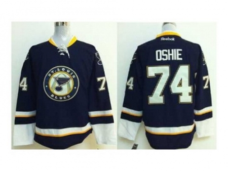 NHL Jerseys St. Louis Blues #74 Oshie blue[2014 new stadium]