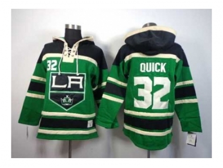 NHL Jerseys Los Angeles Kings #32 Quick green[pullover hooded sweatshirt]