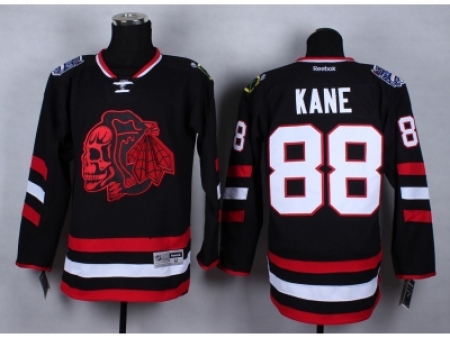 NHL Chicago Blackhawks #88 Patrick Kane Stitched black jersey[2014 new]