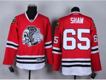 NHL Chicago Blackhawks #65 Andrew Shaw Stitched red jerseys[2014 new]