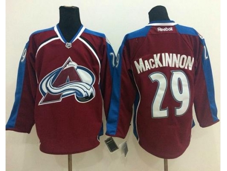 Colorado Avalanche #29 Nathan MacKinnon Red Home Stitched NHL Jersey