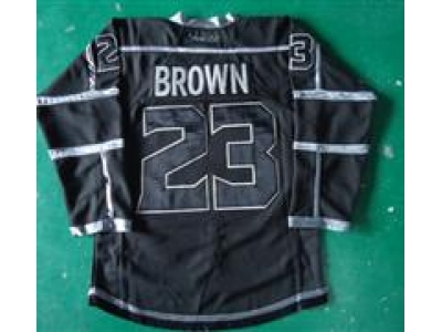 NHL Los Angeles Kings #23 Dustin Brown Black Jersey