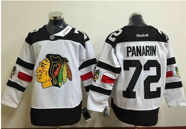 Blackhawks #72 Artemi Panarin White 2016 Stadium Series Stitched NHL Jersey