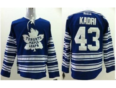 Toronto Maple Leafs 43 Nazem Kadri 2014 Winter Classic Blue NHL Jersey