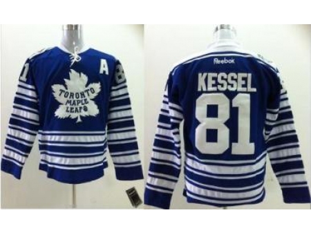 Toronto Maple Leafs 81 Phil Kessel 2014 Winter Classic Blue NHL Jersey