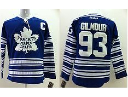 Toronto Maple Leafs 93 Doug Gilmour 2014 Winter Classic Blue NHL Jersey