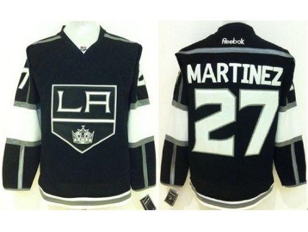 Los Angeles Kings #27 Alec Martinez Black Home Stitched NHL Jersey