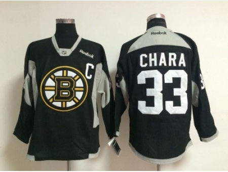 NHL Boston Bruins #33 Zdeno Chara black jerseys