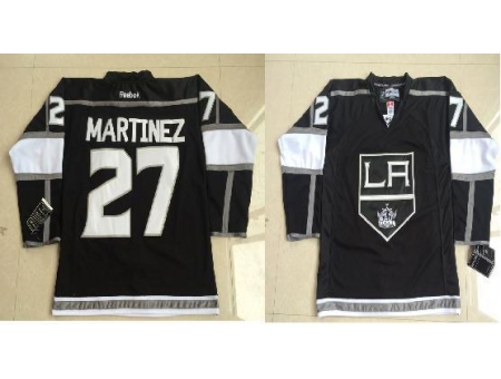 Los Angeles Kings 27 Alec Martinez Black NHL Jerseys