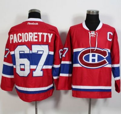 Women Montreal Canadiens #67 Max Pacioretty Red Home Stitched NHL Jersey