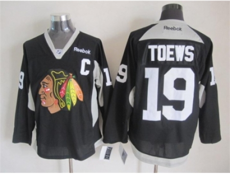 NHL Chicago Blackhawks #19 Jonathan Toews black jerseys