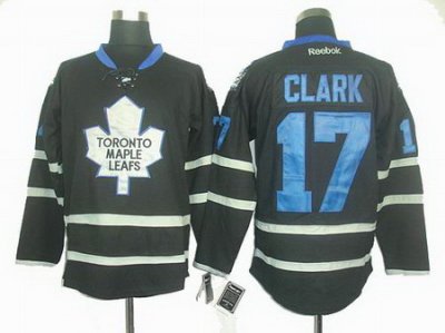 Toronto Maple Leafs #17 Wendel Clark black ice jerseys