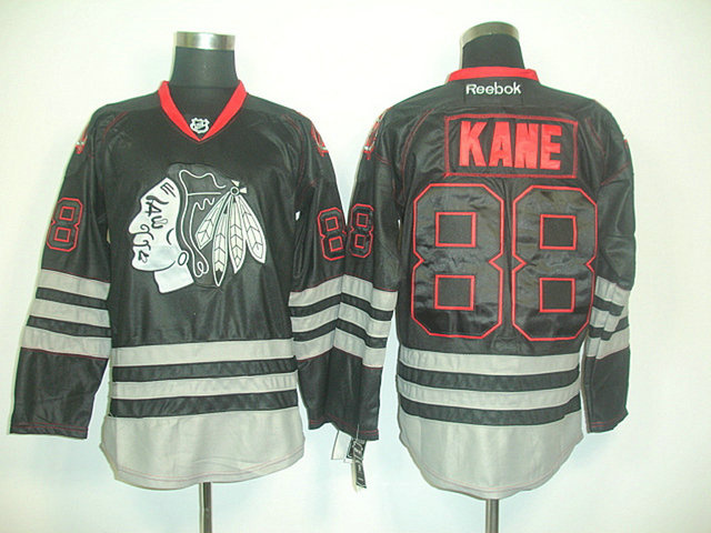 nhl jerseys  Chicago Blackhawks 88 Kane black Ice new