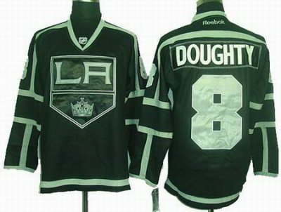 Los Angeles kings #8 Drew Doughty black ice Jerseys