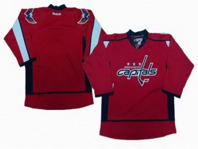 Washington Capitals blank red jerseys