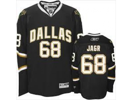 Dallas Stars 68 Jaromir Jagr Black NHL Jerseys