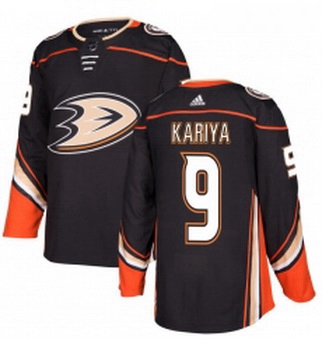 Youth Adidas Anaheim Ducks 9 Paul Kariya Premier Black Home NHL Jersey