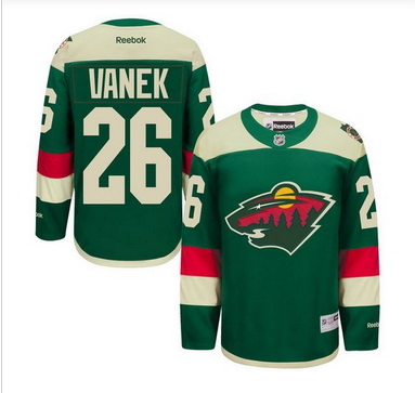 Minnesota Wild #26 Thomas Vanek Green 2016 Stadium Series Stitched NHL Jersey