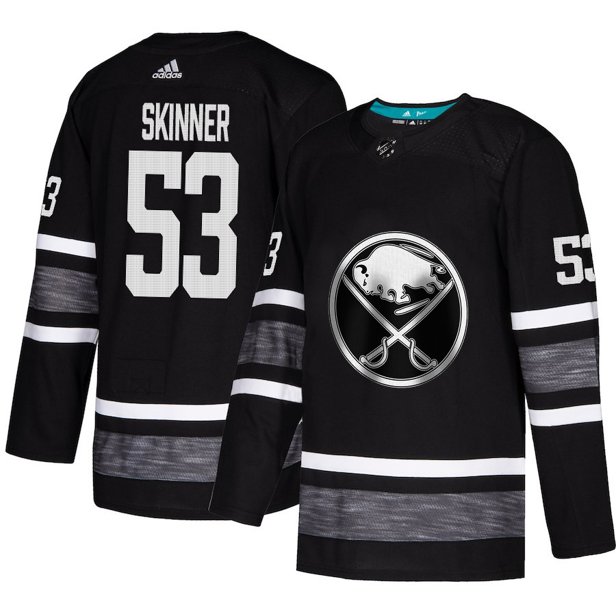 Sabres #53 Jeff Skinner Black Authentic 2019 All Star Stitched Hockey Jersey