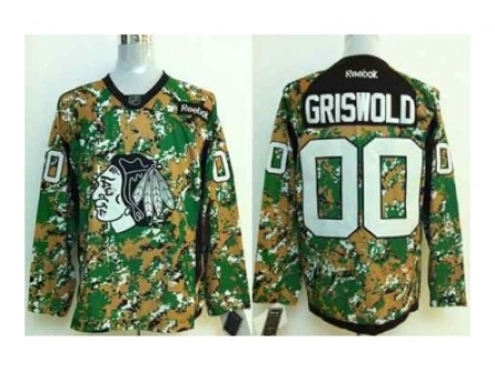 NHL Jerseys Chicago Blackhawks #00 Griswold camo