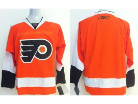 Philadelphia Flyers Blank Orange NHL Jerseys