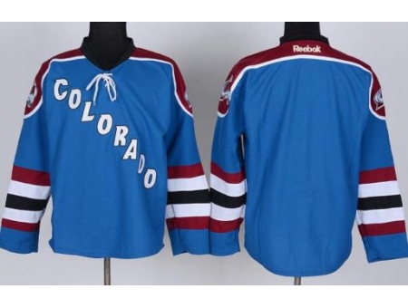 Colorado Avalanche Blank Blue NHL Jerseys