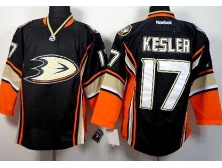 Anaheim Ducks 17 Ryan Kesler Black Third Stitched NHL Jersey