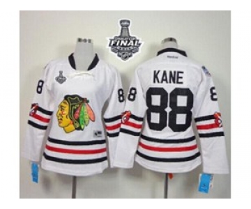 women nhl jerseys chicago blackhawks #88 kane white[2015 winter classic][2015 stanley cup]