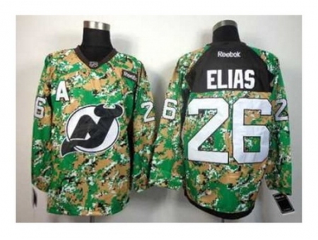 NHL Jerseys New Jersey Devils #26 Elias camo[patch A]