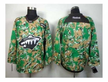 NHL Jerseys Minnesota Wild Blank camo