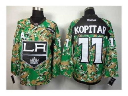 NHL Jerseys Los Angeles Kings #11 Kopitar camo[patch A]