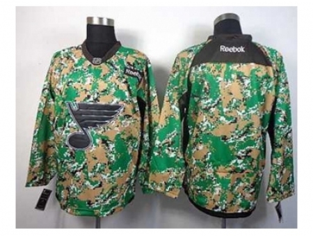 NHL Jerseys St. Louis Blues Blank Camo Jerseys