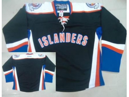 New York Islanders Blank 2012 Black Third Jersey