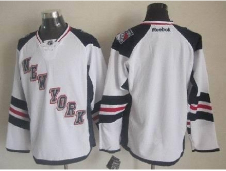 New York Rangers Blank White 2014 Stadium Series Jersey