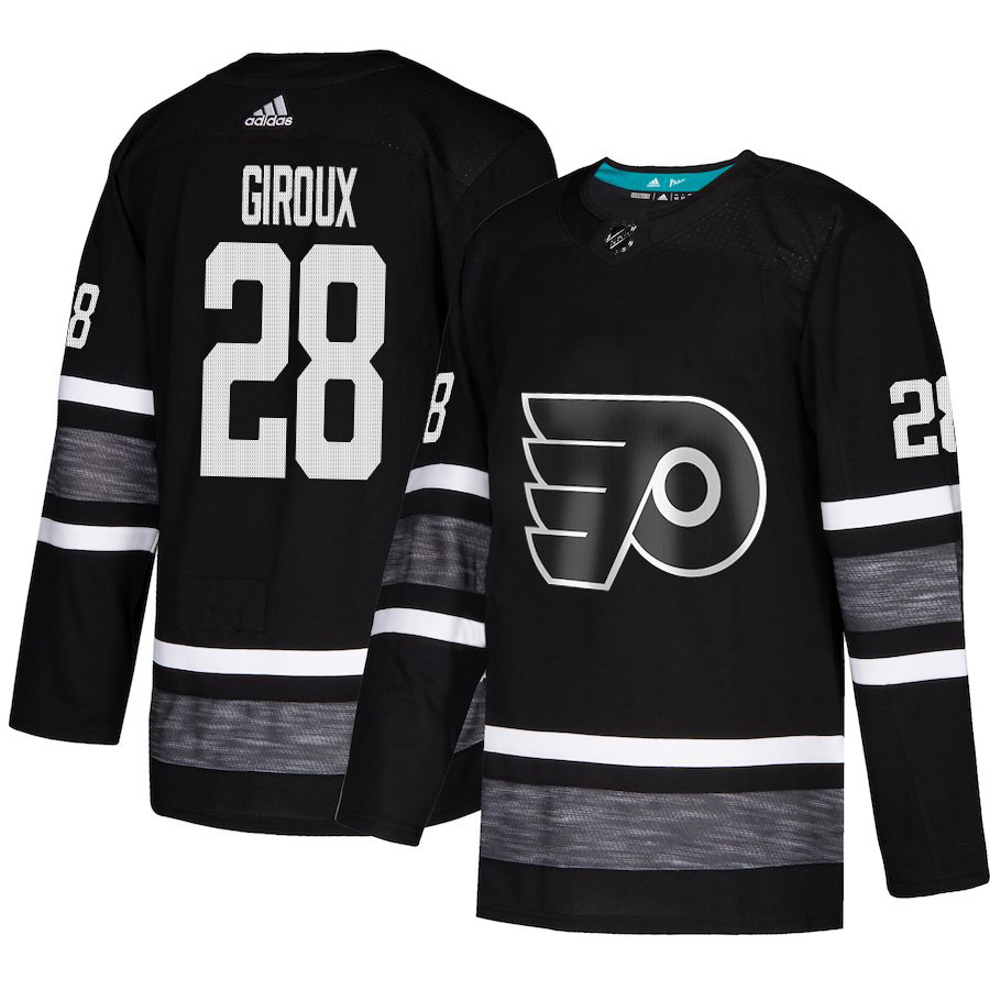 Flyers #28 Claude Giroux Black Authentic 2019 All Star Stitched Hockey Jersey