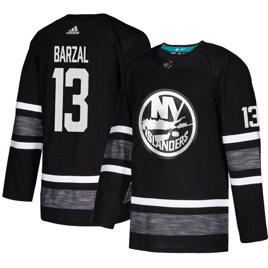 Islanders #13 Mathew Barzal Black Authentic 2019 All Star Stitched Hockey Jersey