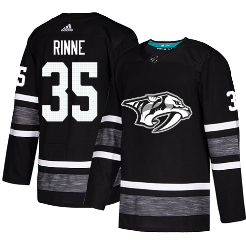 Predators #35 Pekka Rinne Black Authentic 2019 All Star Stitched Hockey Jersey