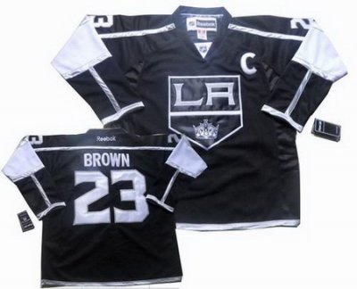 Los Angeles Kings #23 Dustin Brown Black Jersey