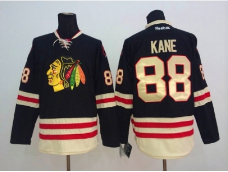 NHL chicago blackhawks #88 kane black jerseys(2015 new classic)