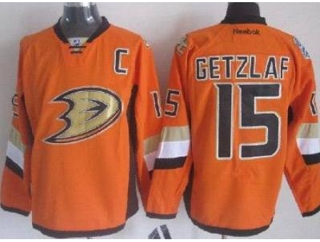 Anaheim Ducks 15 Ryan Getzlaf Orange 2014 Stadium Series Jersey