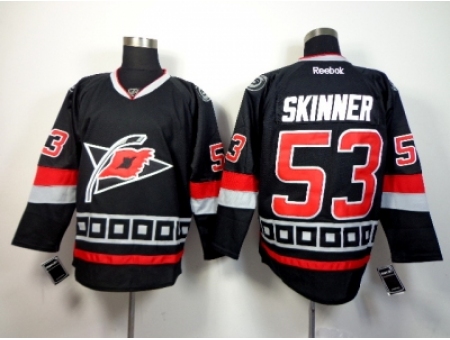 NHL Carolina Hurricanes #53 Jeff Skinner Black Jerseys(Third Stitched)