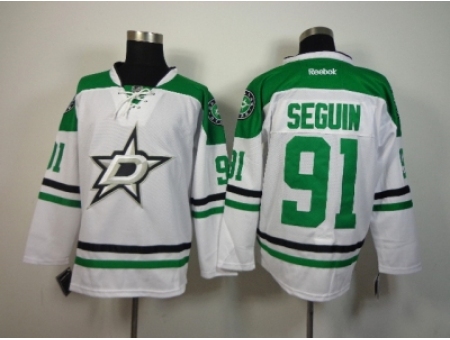 NHL Dallas Stars #91 Tyler Seguin New white Jerseys