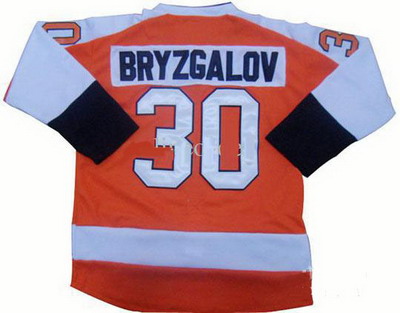 Philadelphia Flyers #30 Ilya Bryzgalov Orange Hockey Jersey