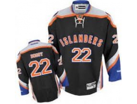 New York Islanders 22 Mike Bossy Third Black NHL Jersey