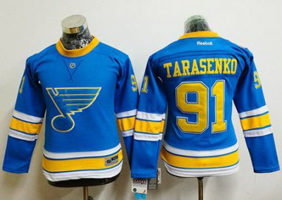 Blues #91 Vladimir Tarasenko Light Blue 2017 Winter Classic Womens Stitched NHL Jersey